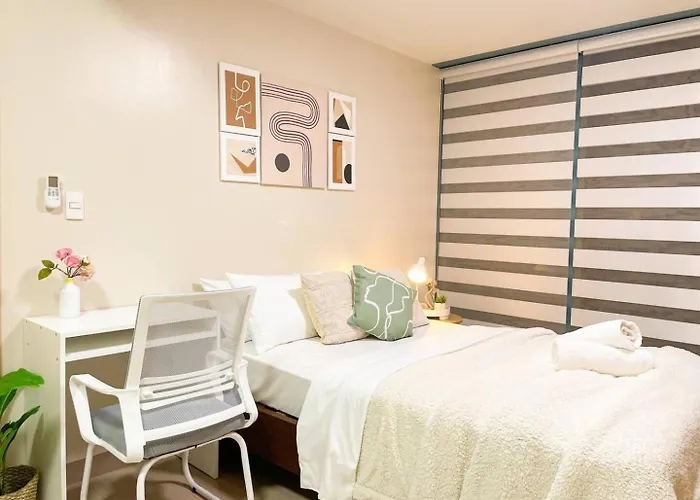 Cozy Bgc Near Uptown Mall & Hyatt #ournw24l